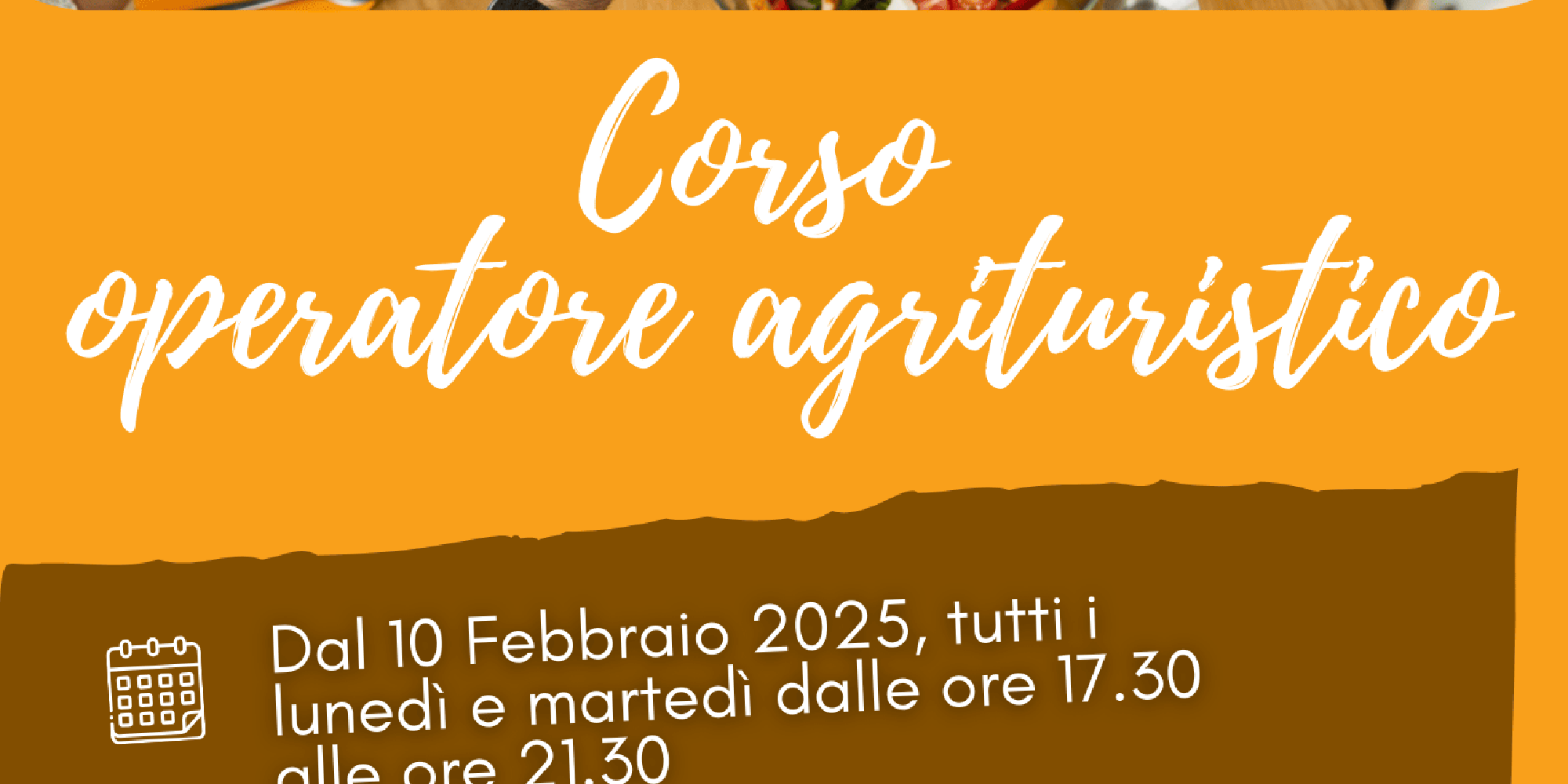 Corso per operatore agrituristico - Febbraio 2025